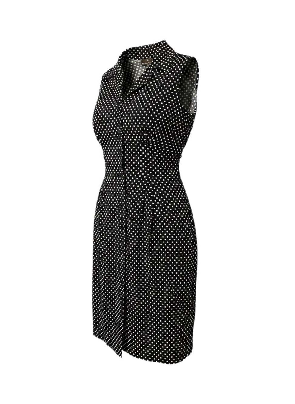 Fenn Wright Manson Sleeveless Polka Dot Button-Front Shirt Dress size 4.
